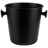 APS Wein- / Sektkühler , Ø 21,5 cm, H: 22 cm, 5 Liter , Aluminium, schwarz