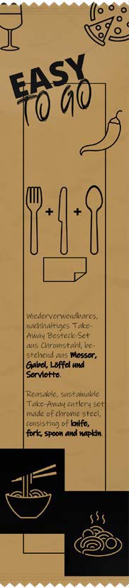 Solex GERMANY Besteckset 4-teilig aus Chromstahl für Catering und Veranstaltungen
