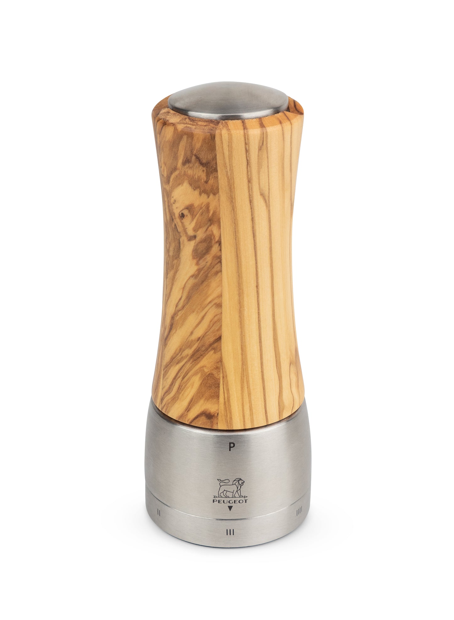DAMAN-MADRAS Pfeffermühle aus Olivenholz für die gastronomische Nutzung.