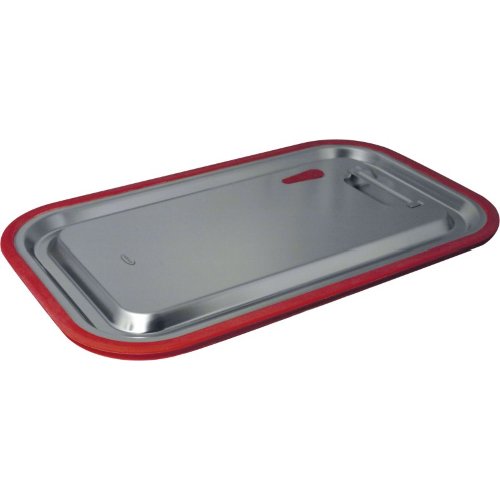 Cookmax GN-Deckel mit Silikondichtung für 1/1, Edelstahl, spülmaschinengeeignet