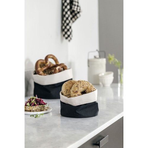 Lacor Brottasche schwarz aus Polyester und Baumwolle für Gastronomie