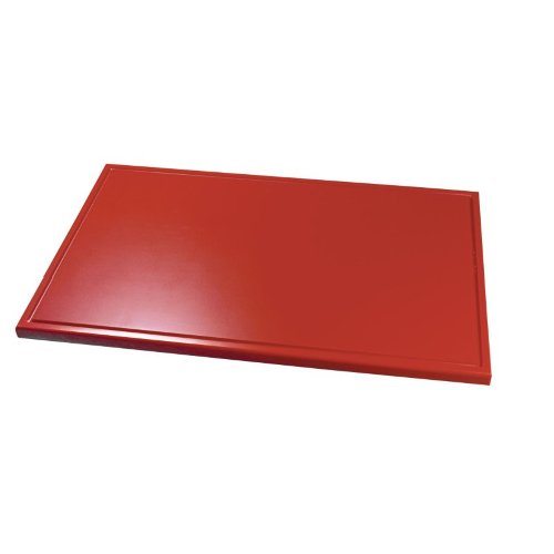 cent Schneidbrett zu Schneidstation CentPro PE 500 rot 54x33,5cm mit Fräsrille