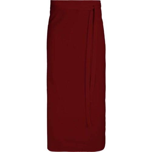 cent Bistroschürze 100x100 cm, Mischgewebe, 3er Pack Farbe Bordeaux
