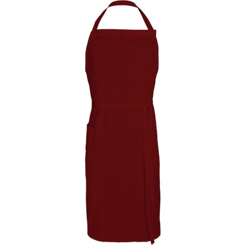 cent Latzschürze 100x80 cm Bordeaux – für Gastronomie und Service