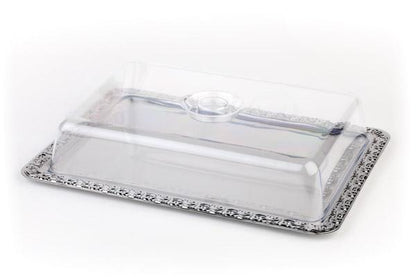 APS Tablett mit Haube, Edelstahl, ideal für Gastronomie und Catering