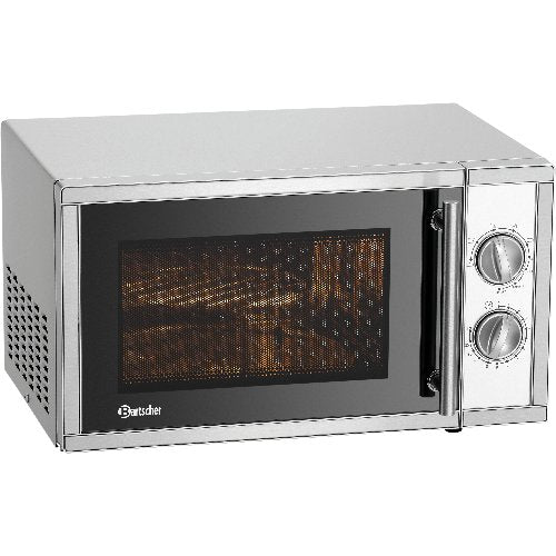 Bartscher Mikrowelle 23L mit Grill für Gastronomie und gewerbliche Nutzung