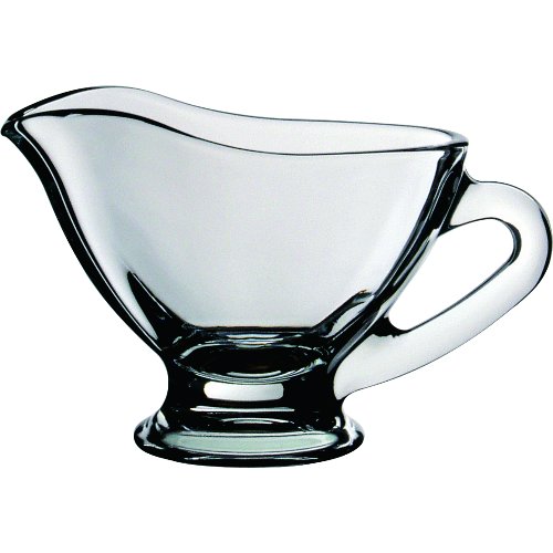 Pasabahce Glassauciere 60cc aus Glas für Saucen und Dressings