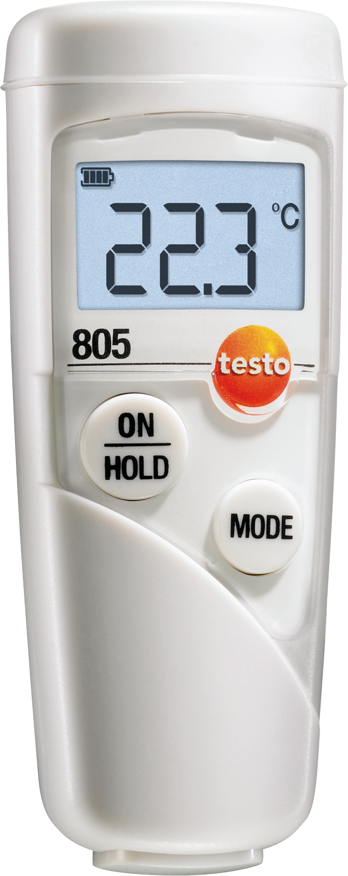 Testo Thermometer testo 805 mit Infrarot-Sensor für schnelle Temperaturmessungen