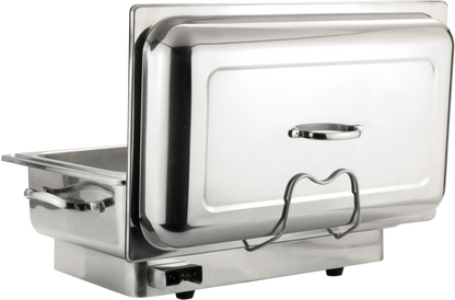 cent Chafing Dish 1/1 GN aus Edelstahl für die Warmhaltung von Speisen im Gastronomiebereich