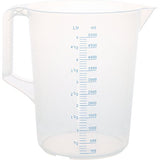 cent Messbecher PP mit geschlossenem Griff 5,0l