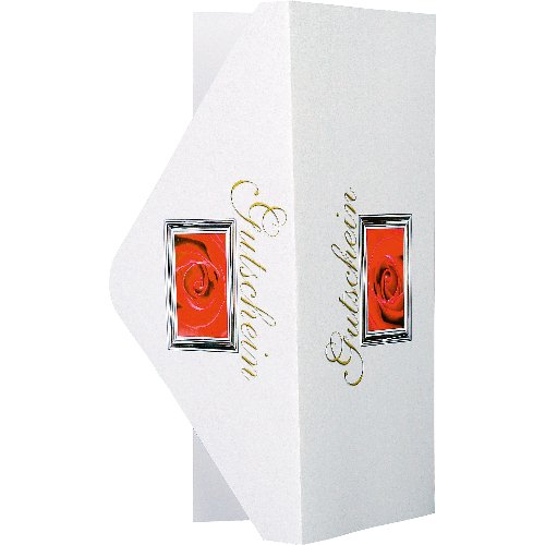 cent Gutschein 'Rose' 25er Pack für Gastronomiebetriebe