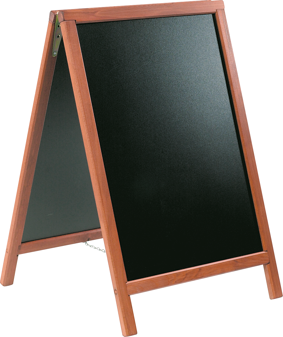 G. Vermes Duplo Tafel mahagoni 55x85cm, beidseitig beschriftbar für Gastronomie