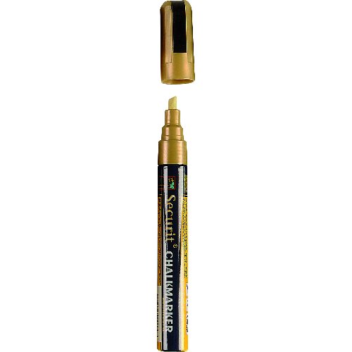 G. Vermes Kreidemarker 2-6 mm gold für glatte Oberflächen