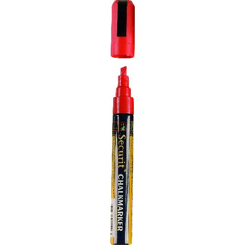 G. Vermes Kreidemarker 2-6 mm rot für die Beschriftung von Tafeln