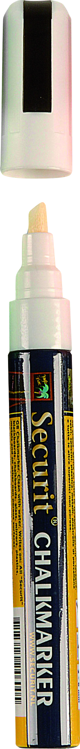 G. Vermes Kreidemarker 2-6 mm weiss für glatte Oberflächen
