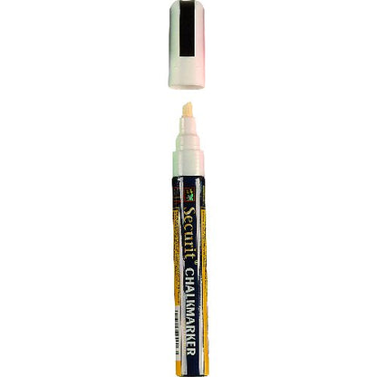 G. Vermes Kreidemarker 2-6 mm weiss für glatte Oberflächen