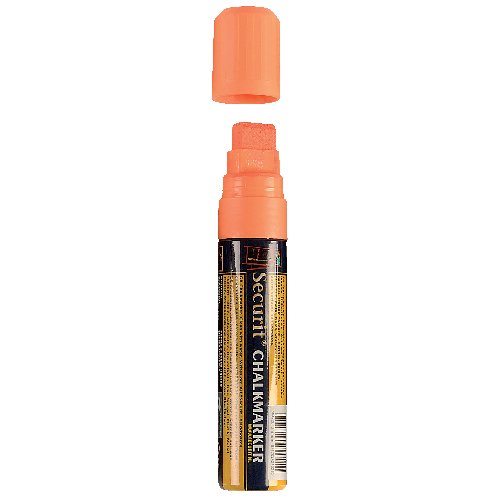 G. Vermes Kreidemarker 7-15 mm orange für glatte Oberflächen