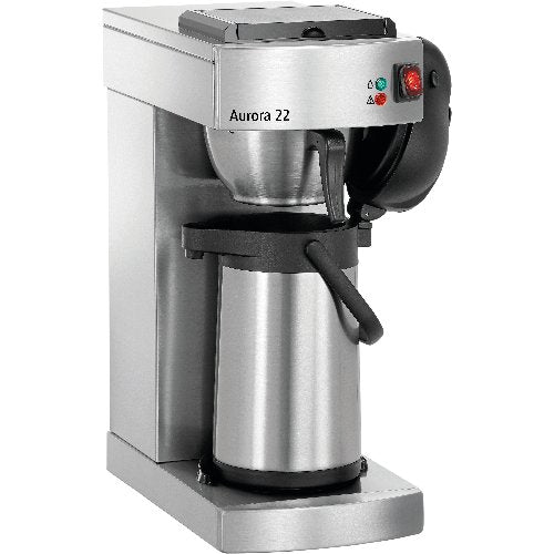 Bartscher Kaffeemaschine AURORA 22 mit Edelstahl-Isolierpumpkanne für Gastronomie