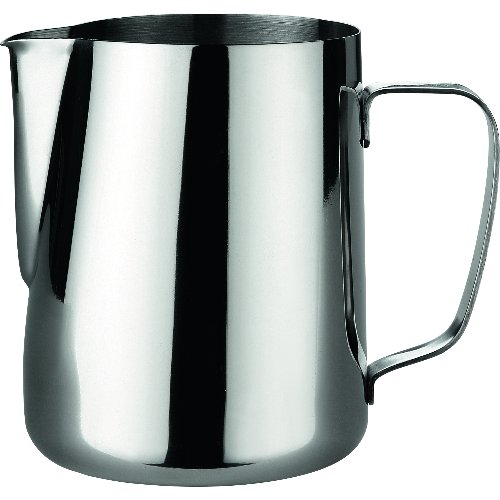 cent Milch-/Wasserkanne aus Edelstahl mit Skala für präzise Dosierung