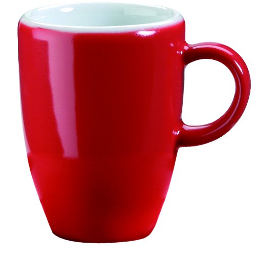 cent Tasse Obere Espresso Barista 0,07l rot für Gastronomie