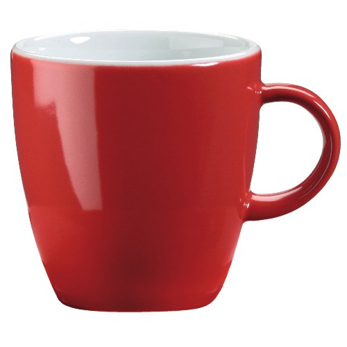 cent Tasse Latte Macchiato ZollBarista Zoll 0,30l rot, ideal für Gastronomie