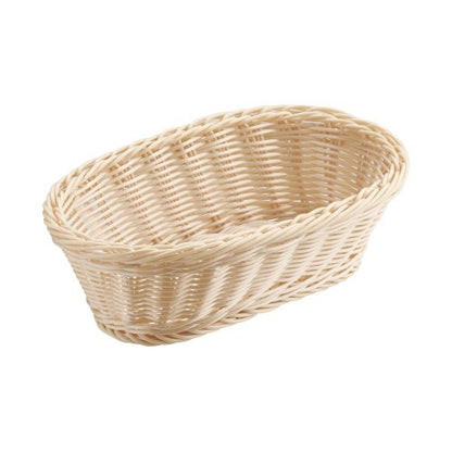 APS Tisch- und Buffetkorb oval, hellbeige, ideal für Gastronomie