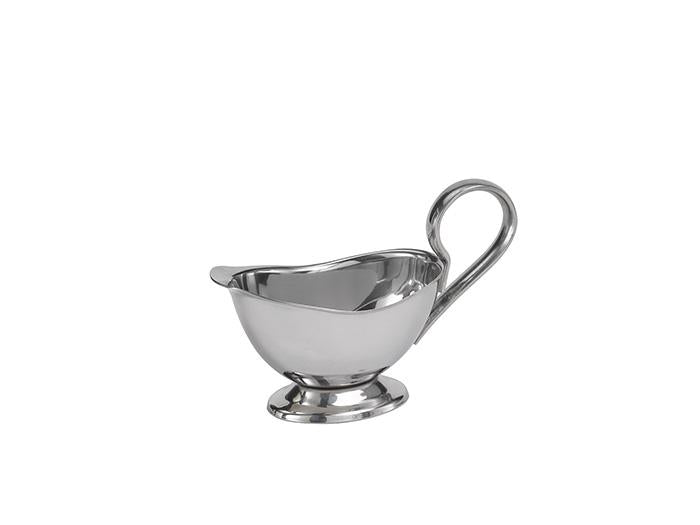 APS Sauciere -PROFI-, 13 x 6 cm aus Edelstahl für das Servieren von Saucen