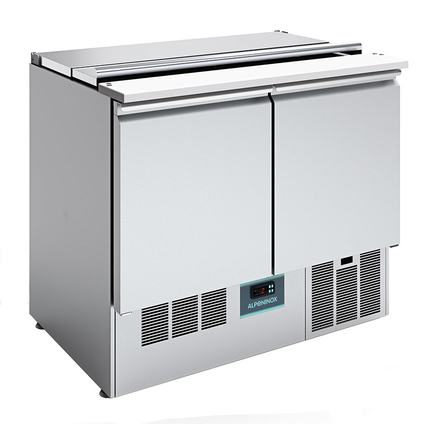 ALPENINOX Saladette SM 102 für die professionelle Kühlung von Salat- und Speisenzutaten