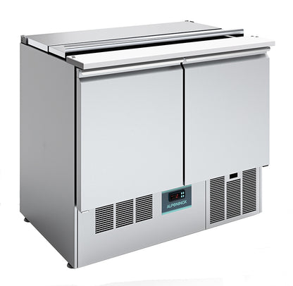 ALPENINOX Saladette SM 102 für die professionelle Kühlung von Salat- und Speisenzutaten