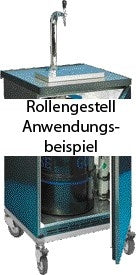 NORDCAP Profi-Bierbar FKZ 1800 für die effiziente Kühlung von Bierfässern