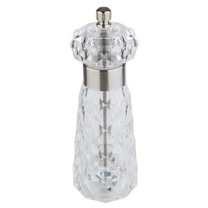 APS Pfeffermühle -DIAMOND- aus Acryl und Edelstahl, ideal für Gastronomiebetriebe