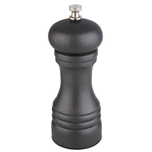 APS Salzmühle Gunmetal aus Edelstahl, ideal für Gastronomie