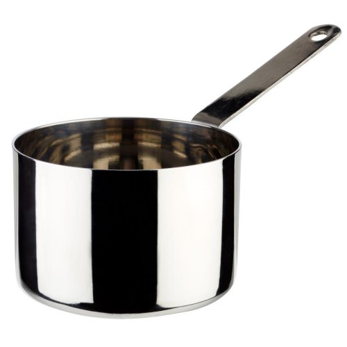 APS Stielkasserolle aus Edelstahl, 9 cm, für Gastronomie und Catering