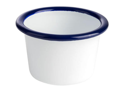 APS Schale -ENAMELWARE- aus emailliertem Stahlblech, Ø 7 cm, ideal für Gastronomie