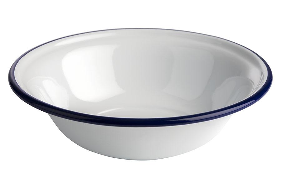 APS Schale -ENAMELWARE- Ø 16,5 cm, emailliertes Stahlblech für Gastronomie