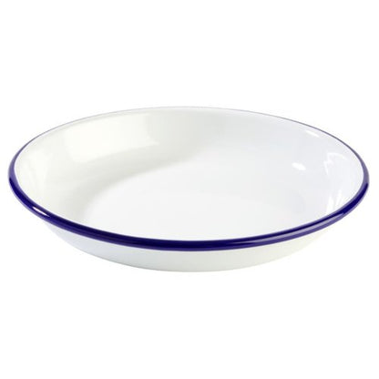 APS Teller, tief, Ø 22 cm aus emailliertem Stahlblech für Gastronomie