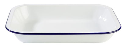 APS Schale -ENAMELWARE- 28x23 cm aus emailliertem Stahlblech für Gastronomie