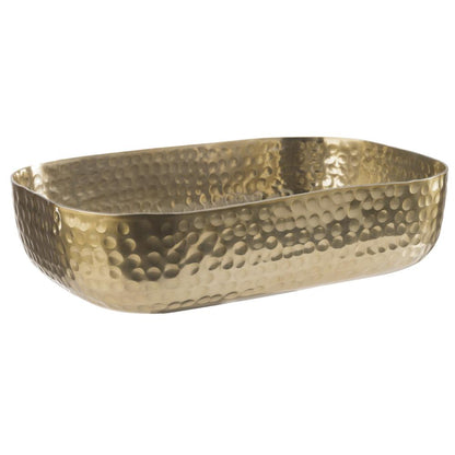 APS Schale -CRAFT- aus Aluminium im Gold-Look für ansprechendes Servieren von Speisen