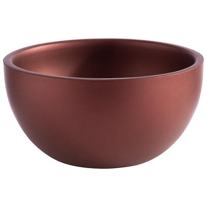 APS Schale -LEVANTE- aus Edelstahl, doppelwandig, Ø 17 cm, copper red für Gastronomie