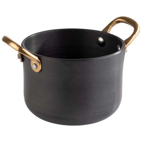 APS Serviertöpfchen -CASTORO- aus Aluminium, ideal für die Präsentation von Speisen