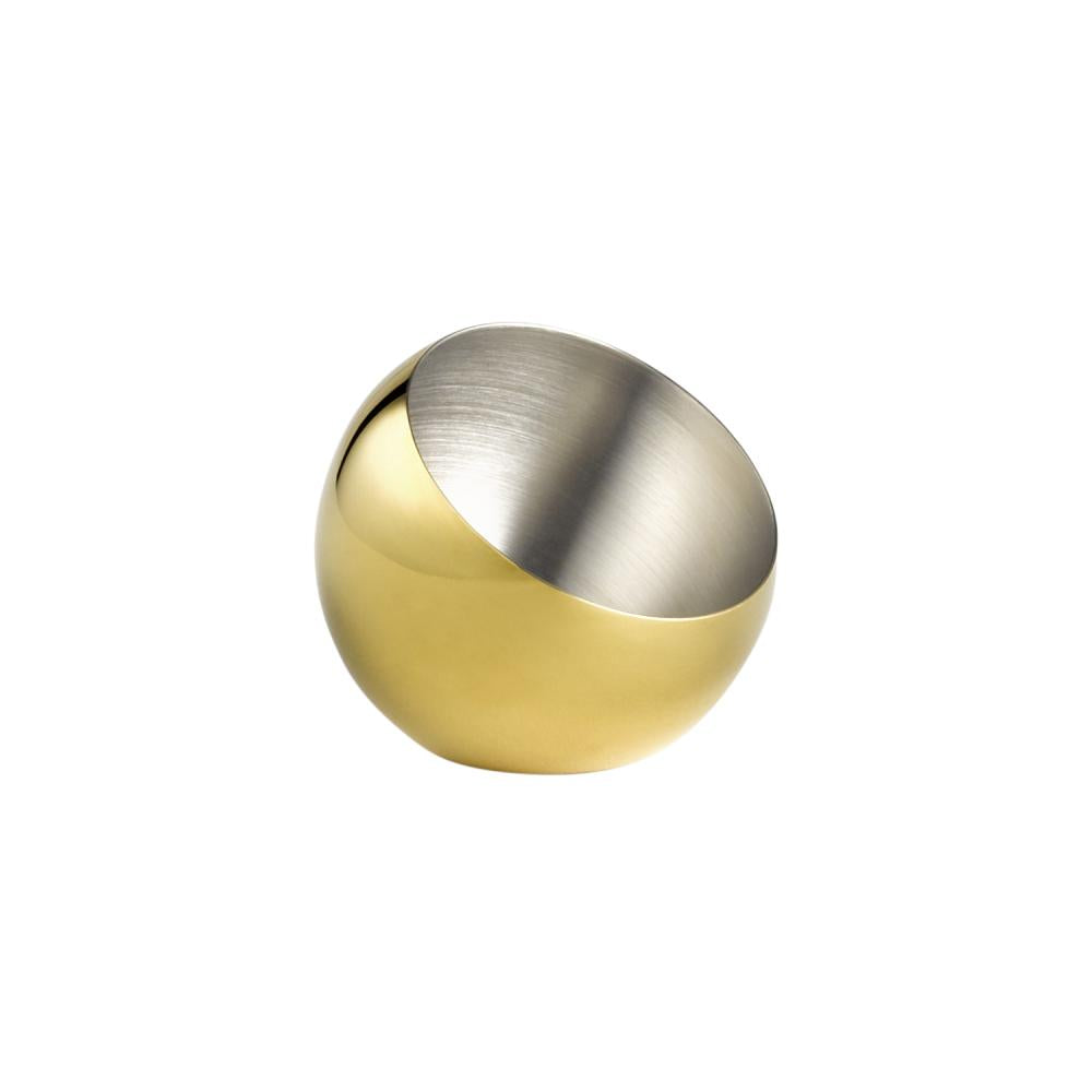 APS Schale 3er Set SPHERE aus Edelstahl für die Präsentation von Dips und Snacks