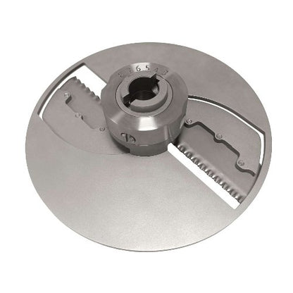 FEUMA TED Buntschnittscheibe aus Edelstahl, verstellbar von 3,0 bis 8,0 mm
