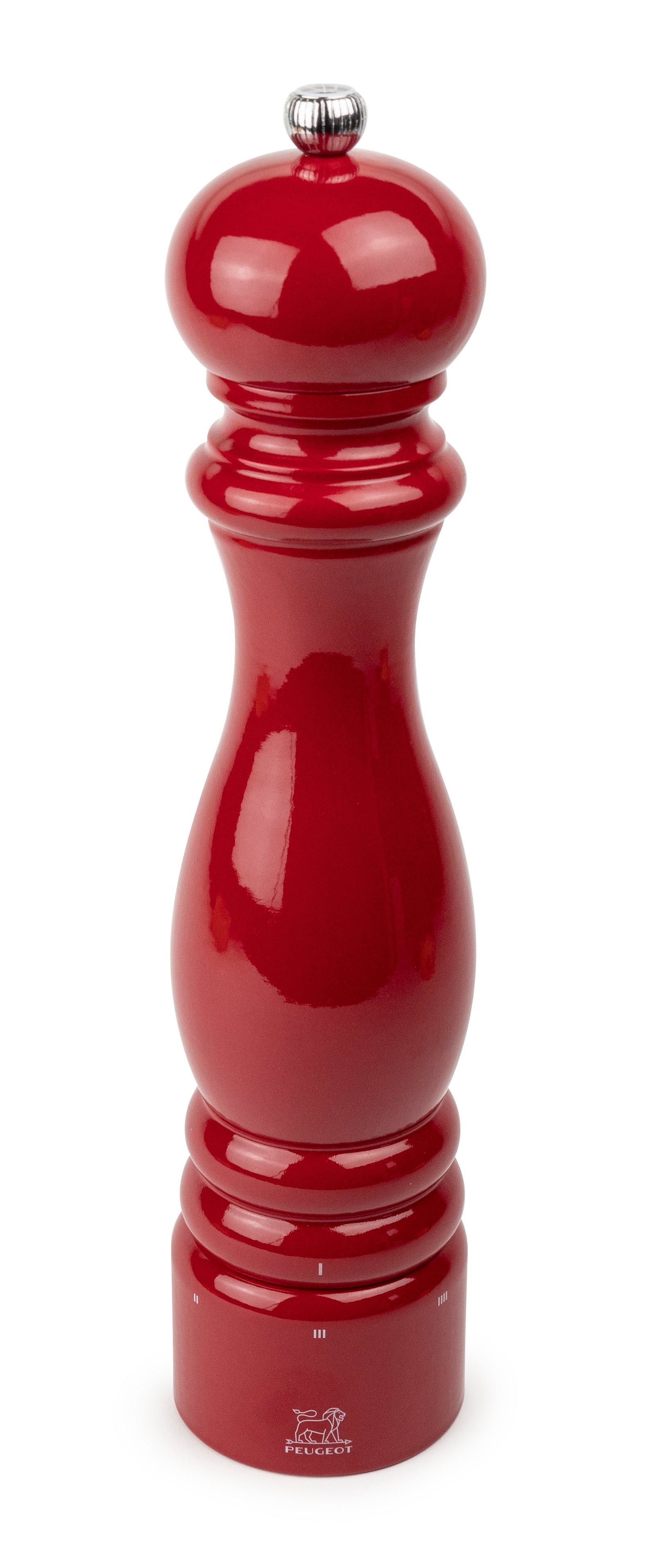 PEUGEOT PARIS Salzmühle 30 cm in Passionsrot für die Tischausstattung