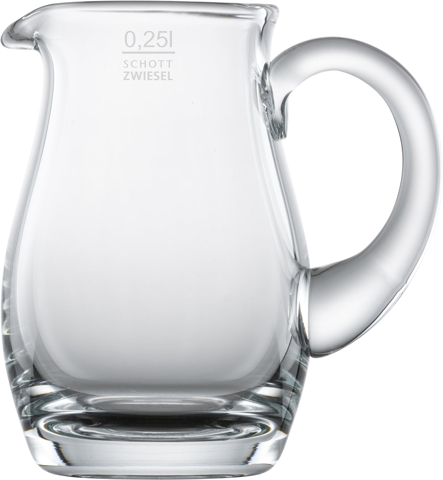 Schott Zwiesel BISTRO Krug 250 ml für Wasser und Säfte