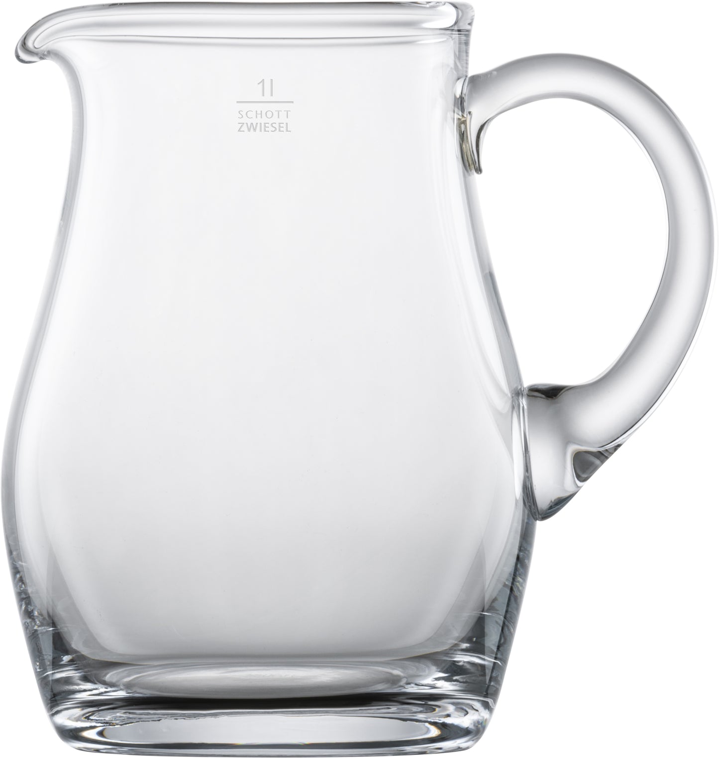 Schott Zwiesel KRUG BISTRO 1000 1 L - eleganter Getränkekrug für Gastronomie
