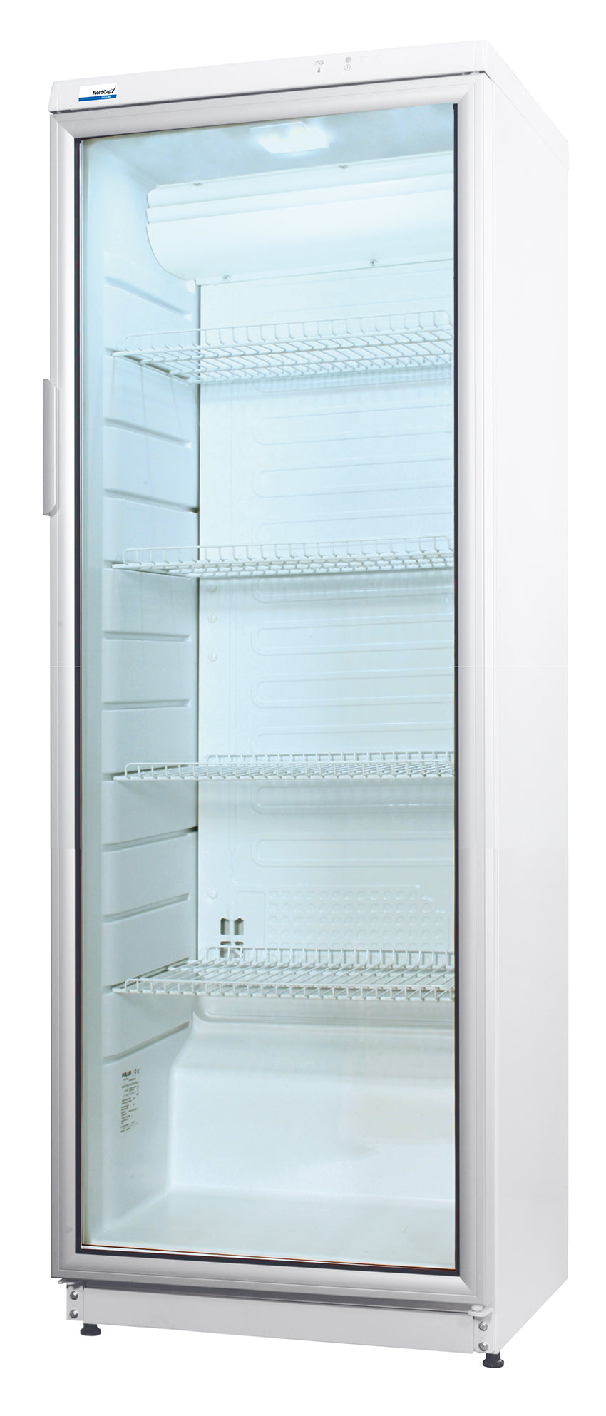 NORDCAP COOL-LINE Kühlschrank CD 350 LED zur Kühlung und Präsentation von Getränken