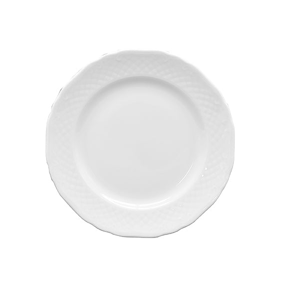 Eschenbach Teller flach 21 cm Weiss LA REINE für Frühstück und Kuchen