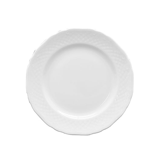 Eschenbach Teller flach 21 cm Weiss LA REINE für Frühstück und Kuchen