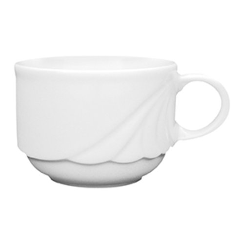 Eschenbach Obertasse 0,18 l Weiss AMBIENTE für Kaffee und Heißgetränke