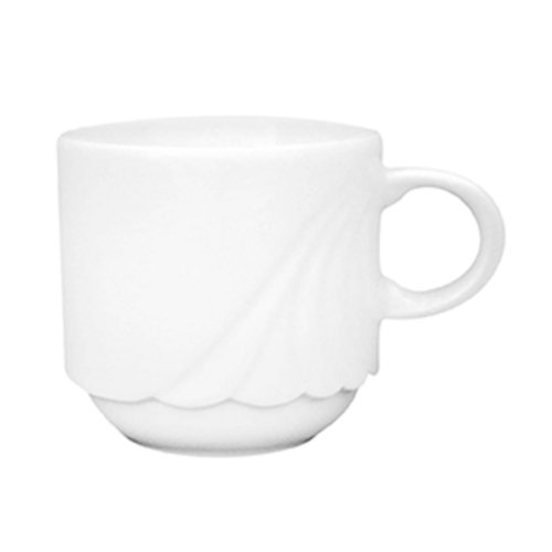 Eschenbach Obertasse hoch 0,20 l Weiss AMBIENTE für Kaffee und Tee
